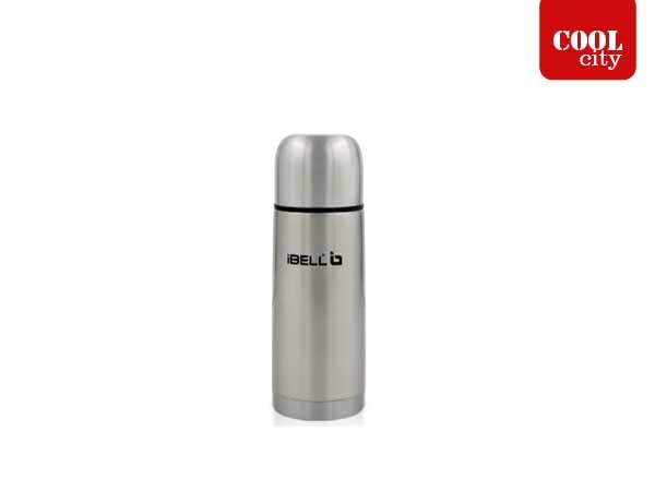 iBELL FB7103 Stainless Steel Flask, 350ML(Silver), Double Insulated